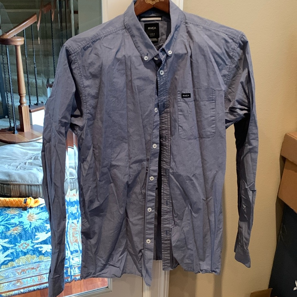 RVCA slim fit shirt